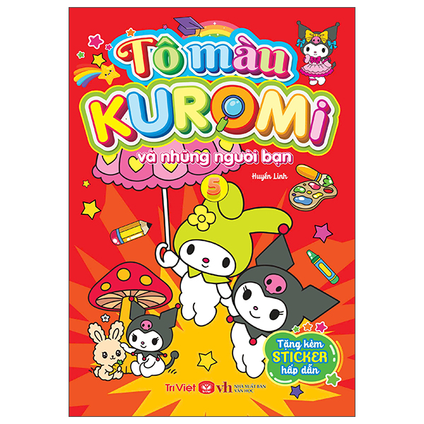 Bộ Tô Màu Kuromi Và Những Người Bạn - Tập 5