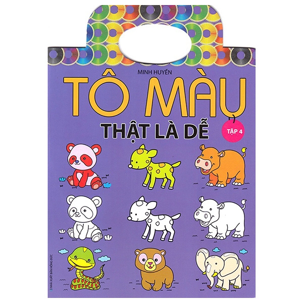 bộ tô màu thật là dễ - tập 4