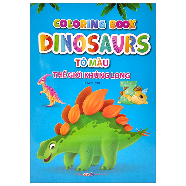 bộ tô màu thế giới khủng long dinosaurs 3