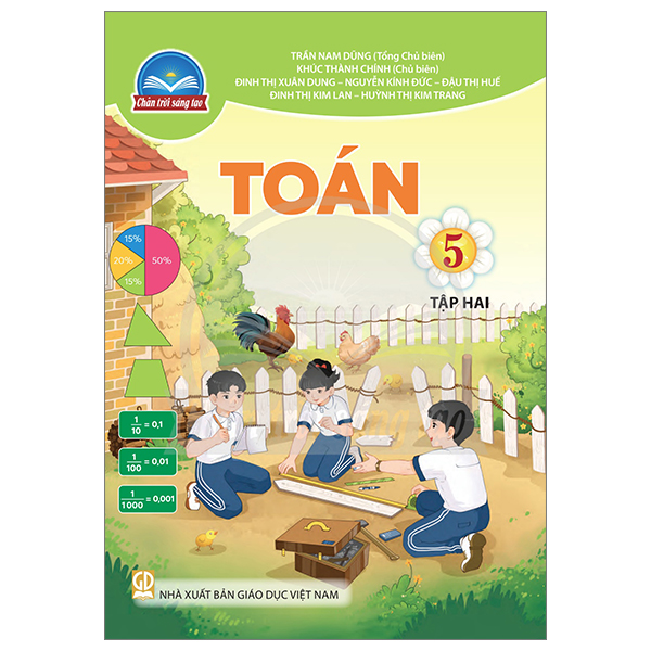 Bo
						
										
										Toan 5 - Tap 2 (Chan Troi) (Chuan)
