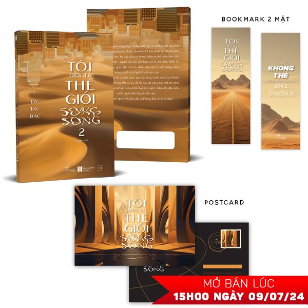 Bo
						
										
										Toi Den Tu The Gioi Song Song - Tap 2 - Tang Kem Postcard 2 Mat Boi Cung + Bookmark 2 Mat Boi Cung