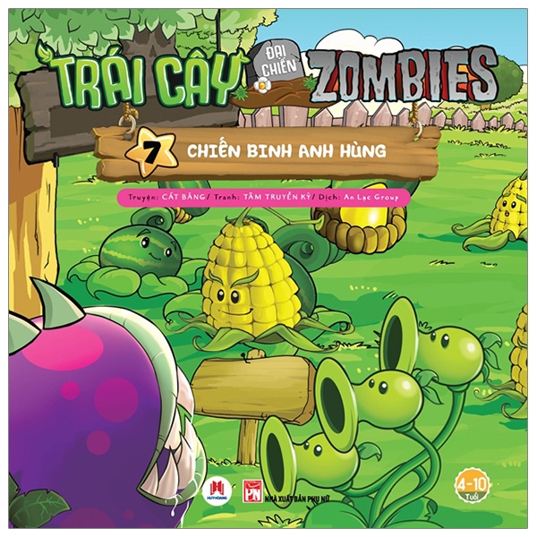 bộ trái cây đại chiến zombies - tập 7: chiến binh anh hùng