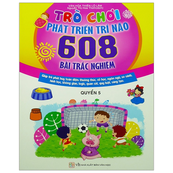 bộ trò chơi phát triển trí não - 608 bài trắc nghiệm (quyển 5)