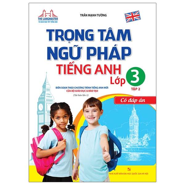 bộ trọng tâm ngữ pháp tiếng anh lớp 3 tập 2 (tái bản 2020)