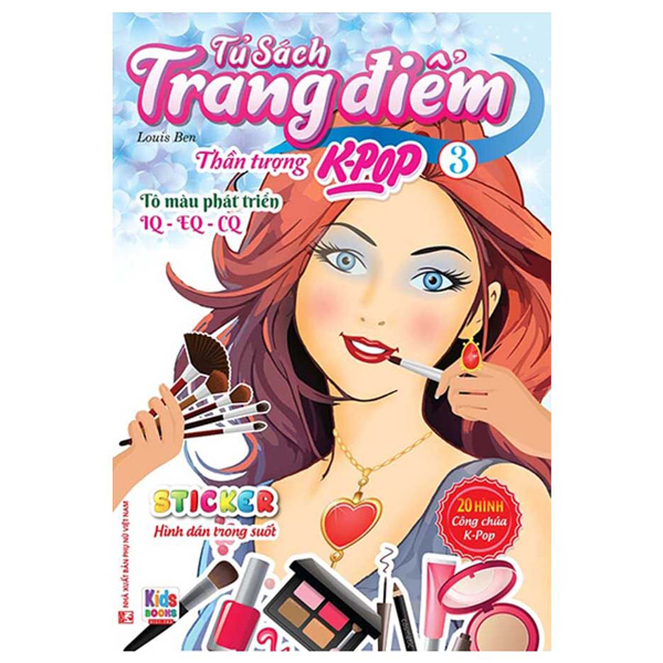 Bo
						
										
										Tu Sach Trang Diem - Than Tuong K-Pop - Tap 3 - Sticker Hinh Dan Trong Suot