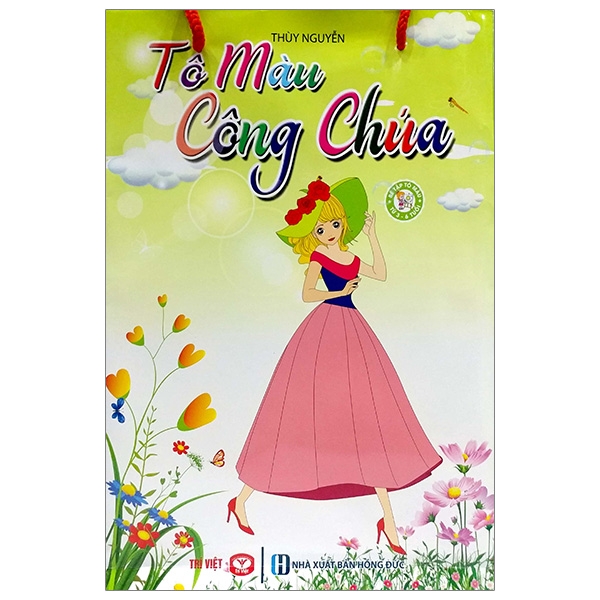 bộ túi tô màu công chúa (bộ 5 cuốn)