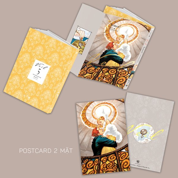 bộ veil - tập 5 - một thoáng sắc vàng - tặng kèm postcard