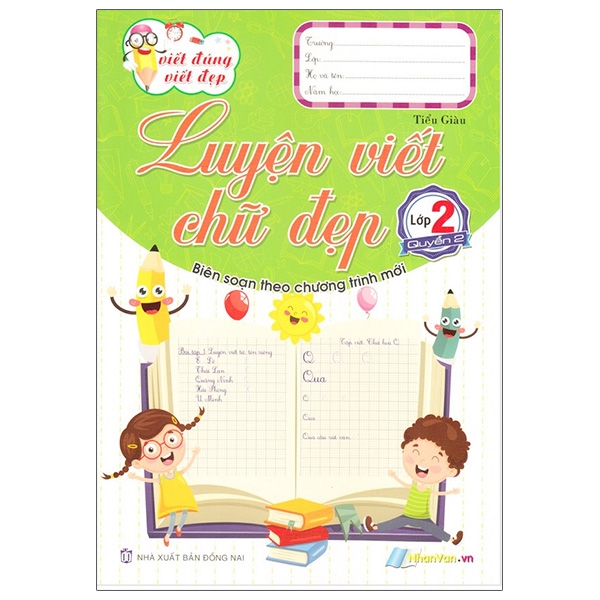 Bo
						
										
										Viet Dung Viet Dep - Luyen Viet Chu Dep - Lop 2 - Quyen 2 (Tai Ban 2025)