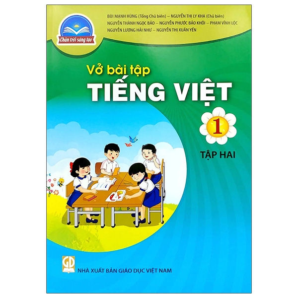 bộ vở bài tập tiếng việt 1 - tập 2 (chân trời sáng tạo) (chuẩn)