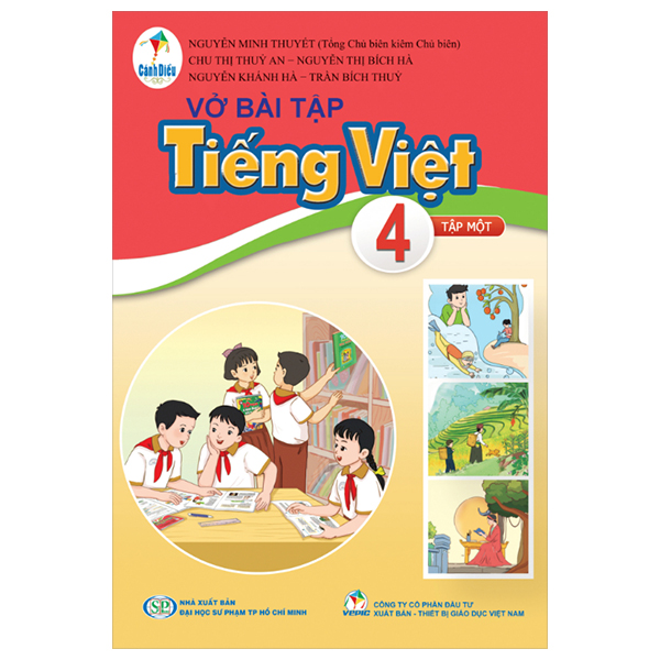 Bo
						
										
										Vo Bai Tap Tieng Viet 4 - Tap 1 (Canh Dieu) (2025)