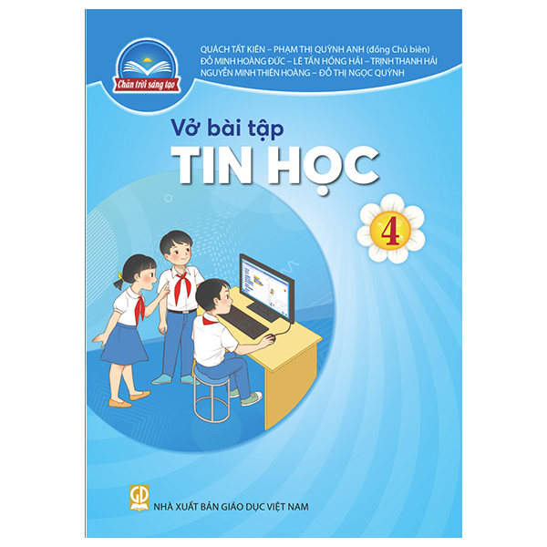 bộ vở bài tập tin học 4 (chân trời sáng tạo) (chuẩn)