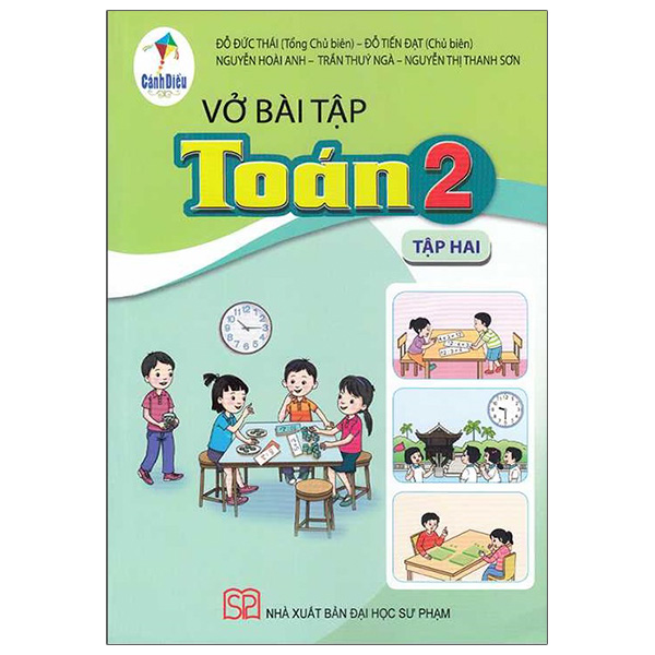 bộ vở bài tập toán 2 - tập 2 (cánh diều) (chuẩn)