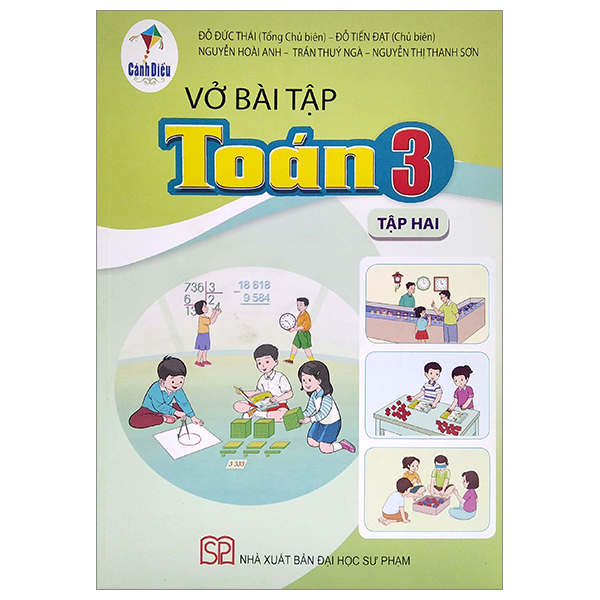 bộ vở bài tập toán 3 tập 2 (cánh diều) (2023)