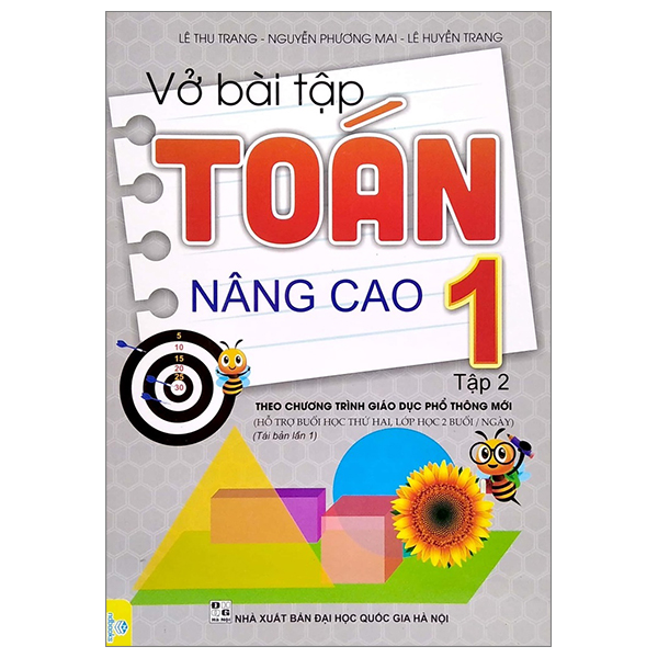 bộ vở bài tập toán nâng cao 1 - tập 2 (biên soạn theo chương trình giáo dục phổ thông mới)