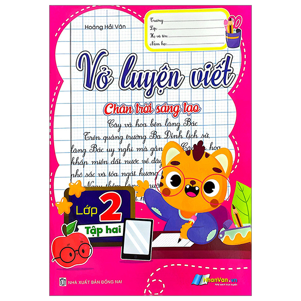 bộ vở luyện viết lớp 2 - tập 2 (chân trời sáng tạo)