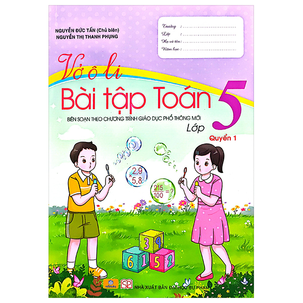Bo
						
										
										Vo O Li Bai Tap Toan 5 - Quyen 1 (Theo Chuong Trinh GDPT Moi)