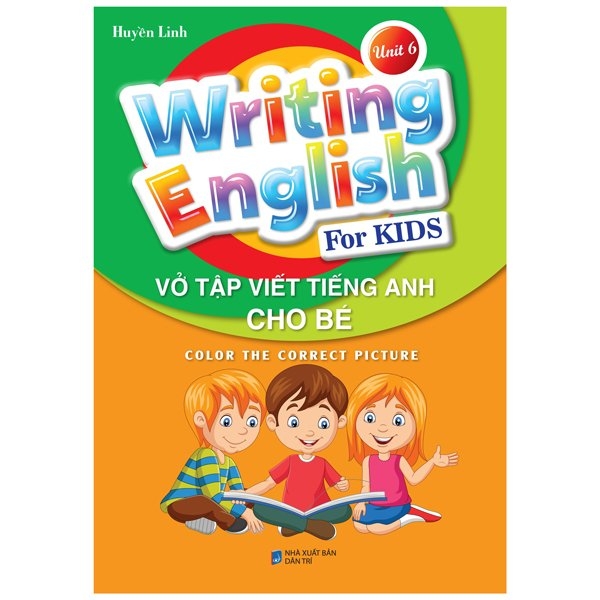 bộ vở tập viết tiếng anh cho bé - tập 6