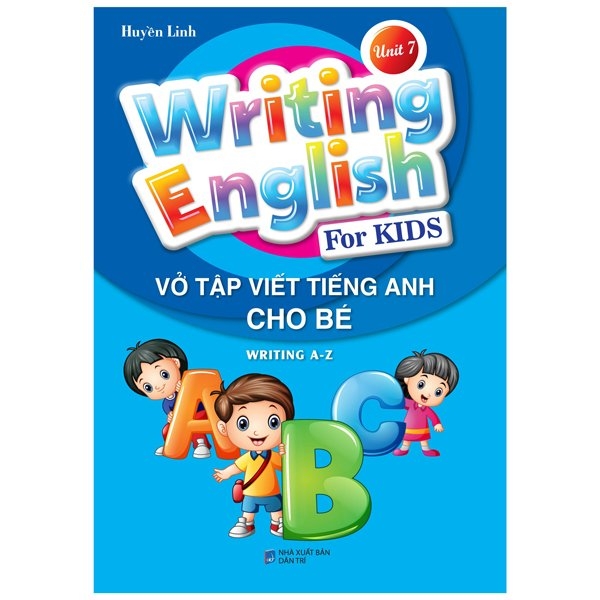 bộ vở tập viết tiếng anh cho bé - tập 7