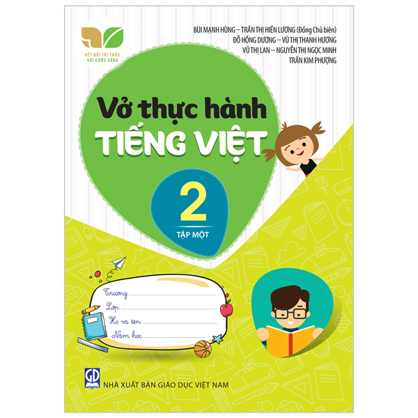 Bộ
						
										
										Vở Thực Hành Tiếng Việt 2 - Tập 1 (Kết Nối)