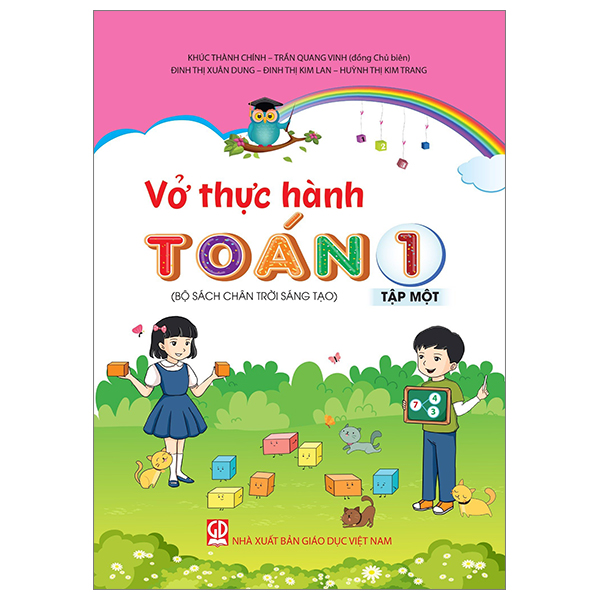 bộ vở thực hành toán 1 - tập 1 (theo bộ sgk chân trời sáng tạo) (2023)