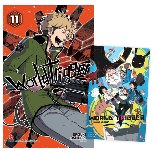 bộ world trigger - tập 11 - tặng kèm pvc card