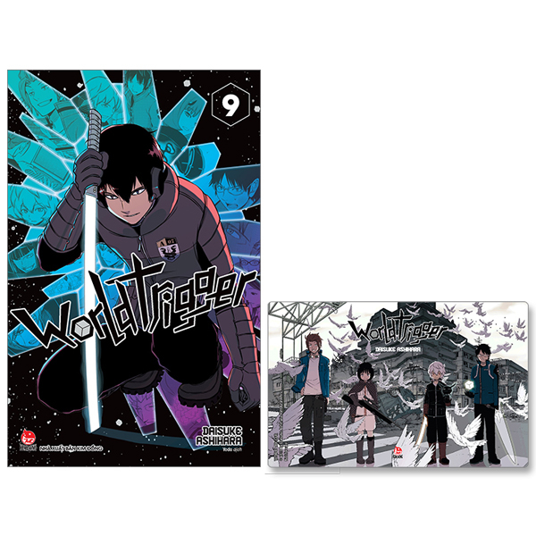 bộ world trigger - tập 9 - tặng kèm pvc card