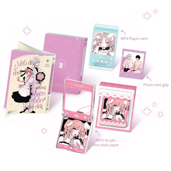 Bo
						
										
										Yeu Di Thoi Nhung Thien Than Gia Doi - Tap 5 - Ban Suu Tam - Tang Kem Photocard Giay + MP3 Player Card + MP3 Acrylic