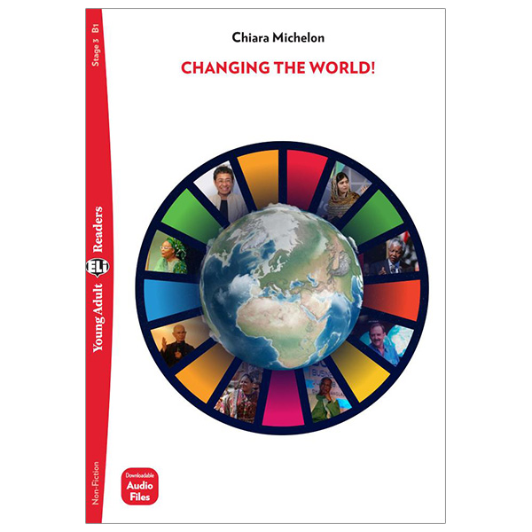 bộ young adult eli readers - changing the world - stage 3 b1 - downloadable audio files