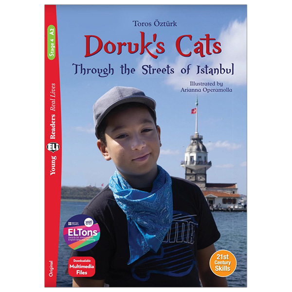 bộ young eli readers real lives - doruk's cats - stage 4 a2 - downloadable multimedia files