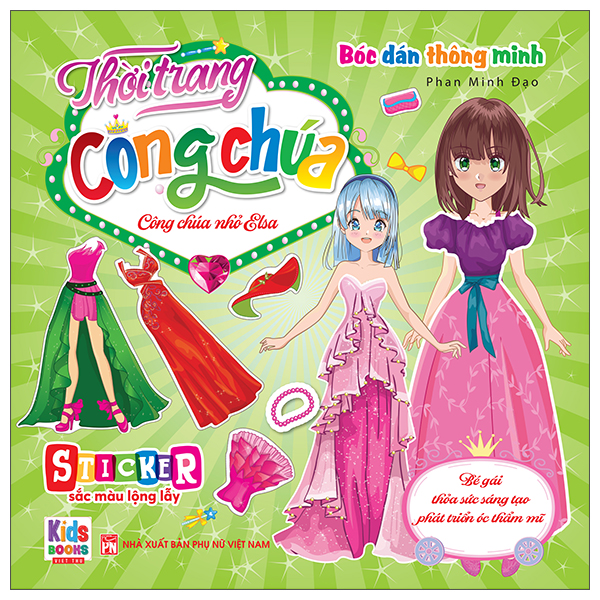 Boc Dan Thong Minh - Thoi Trang Cong Chua - Cong Chua Nho Elsa