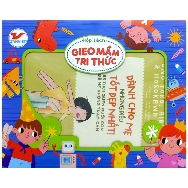 box set gieo mầm tri thức 6: nuôi dạy con kiểu nhật (bộ 3 cuốn)