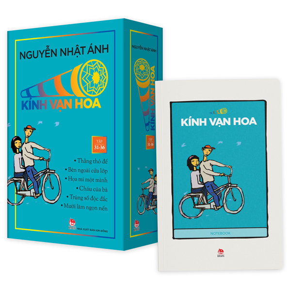 Boxset Kính Vạn Hoa - Bộ Kỉ Niệm 30 Năm: Tập 31 - 36 (Hộp 6 Tập) - Tặng Kèm Sổ Tay Kính Vạn Hoa
