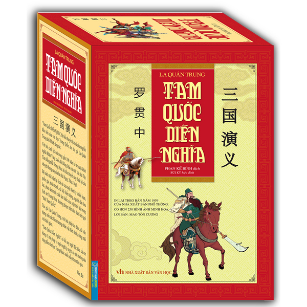 boxset tam quốc diễn nghĩa (bộ 3 tập) (tái bản 2023)