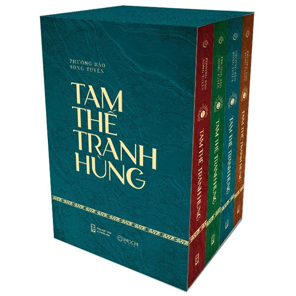 boxset tam thế tranh hùng (bộ 4 tập)