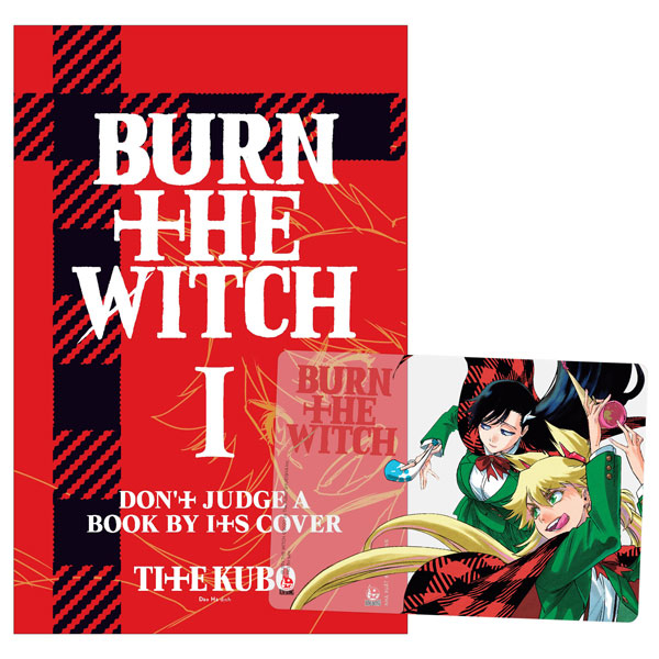 burn the witch - tập 1 - donℹt judge a book by its cover - tặng kèm pvc card