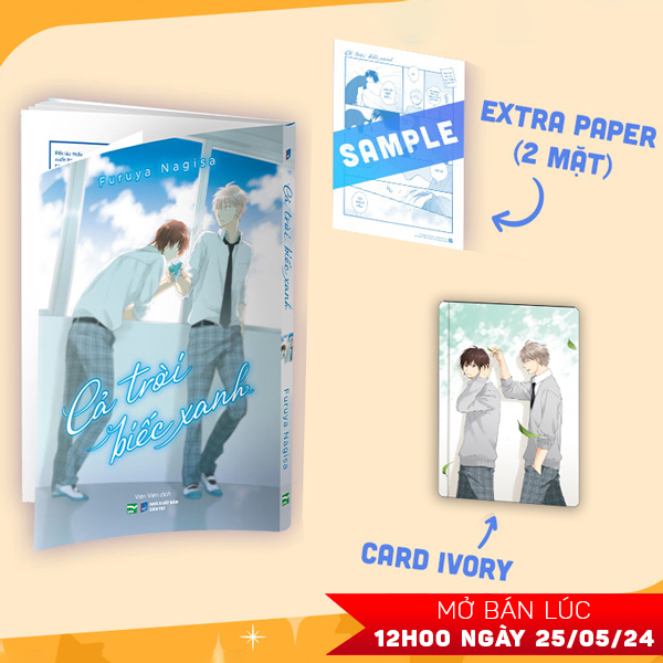 cả trời biếc xanh - bản đặc biệt - tặng kèm extra paper + postcard