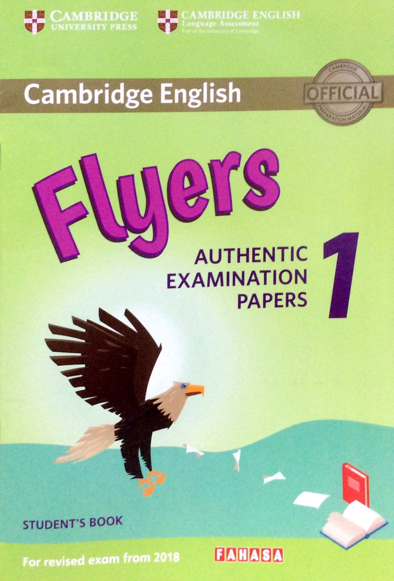 cambridge english flyers 1 for revised exam from 2018 student's book