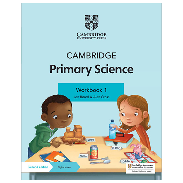 cambridge primary science workbook 1 with digital access (1 year) 2nd edition