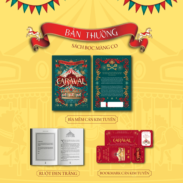 Caraval - Tặng Kèm Bookmark Cán Kim Tuyến