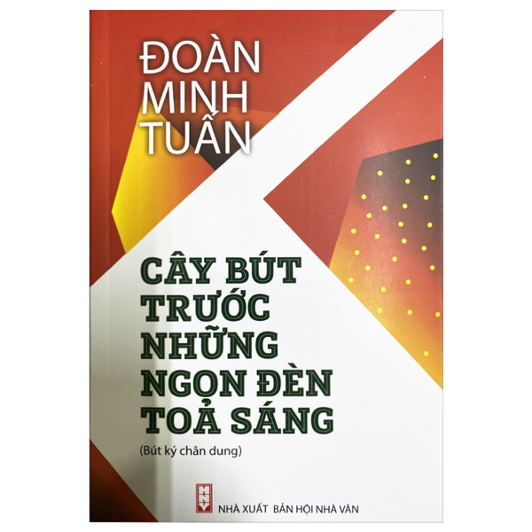 cây bút trước những ngọn đèn tỏa sáng