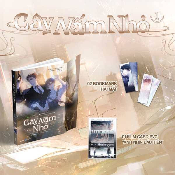 Cây Nấm Nhỏ - Bản Truyện Tranh - Tập 1 - Tặng Kèm 2 Bookmark 2 Mặt + 1 Film Card PVC "Ánh Nhìn Đầu Tiên"