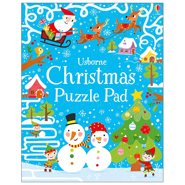 christmas puzzle pad