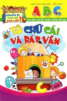 chuẩn bị cho bé vào lớp 1: tô chữ cái và ráp vần