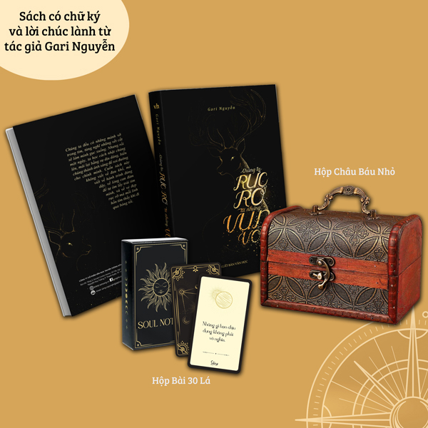 Chúng Ta Rực Rỡ Từ Những Vụn Vỡ - Phiên Bản Giới Hạn - Tặng Kèm Chữ Ký Và Lời Chúc Từ Tác Giả + Hộp Bài 30 Lá Được Thiết Kế Độc Bản + Hộp Châu Báu Nhỏ Xinh