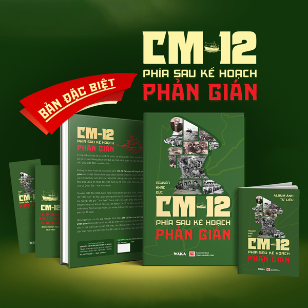 CM-12 - Phía Sau Kế Hoạch Phản Gián - Bìa Cứng - Tặng Kèm Chữ Ký Tay + Bookmark Hai Mặt Cán Mờ + Sổ Album Ảnh