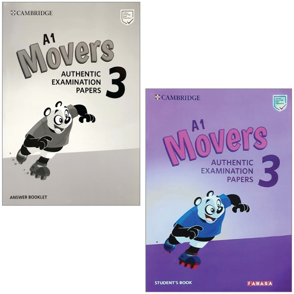 combo a1 movers 3: student's book + answer booklet: authentic examination papers