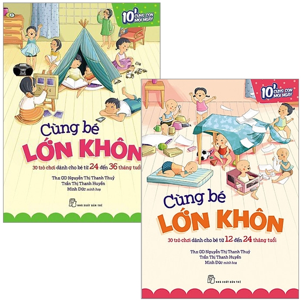 combo cùng bé lớn khôn (bộ 2 cuốn)