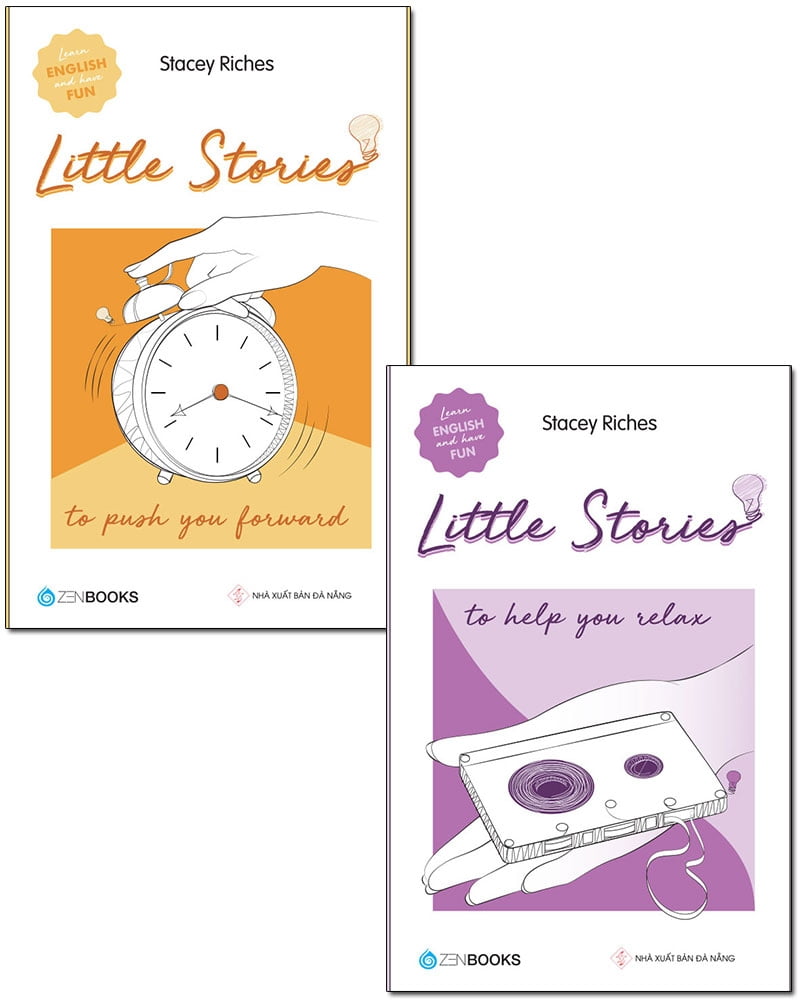 combo little stories - to help you relax & to push you forward (bộ 2 cuốn)