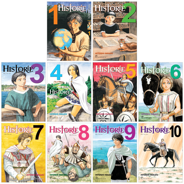 combo manga - historie: tập 1 - 10 (bộ 10 tập)