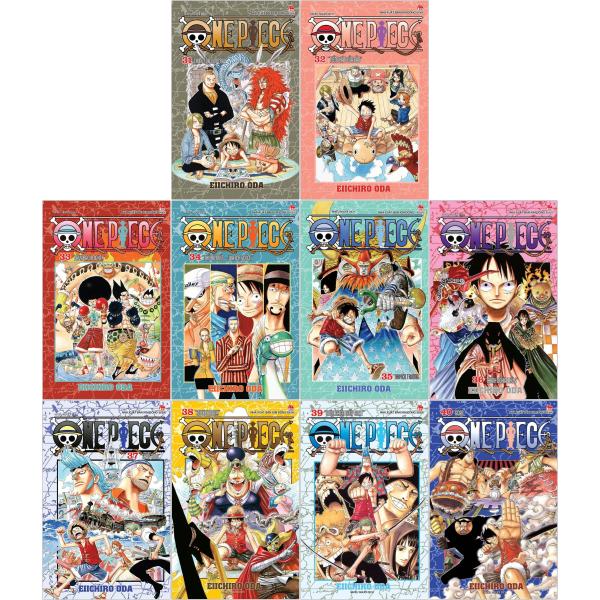 combo manga - one piece: tập 31 - 40 (bộ 10 tập)